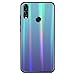 Produktbild Fantasyqi Handyhülle Kompatibel mit Galaxy S10 Plus/Galaxy S10+ Hülle Bumper Silikon Aurora Gradient Design Ultradünn Regenbogenabdeckung Soft TPU Rahmen Stoßfest Case 3D Kratzfest