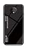 Produktbild Nadoli Handyhülle für Motorola Moto G6 Plus,SpiegelSchwarz Ultra Dünn 9H Gehärtetem Glas Stoßfest Hülle Bumper Zurück Schale Case Schutzhülle für Motorola Moto G6 Plus,Schwarz