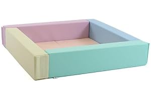 IGLU SOFT PLAY Ball Pit för barn Firm Step skum | Firm Step Skum | Stabila skumväggar | Veganskt läder