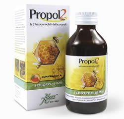 Preisvergleich Produktbild ABOCA – propol2 EMF Sirup Kinder Erdbeere Da 130 g