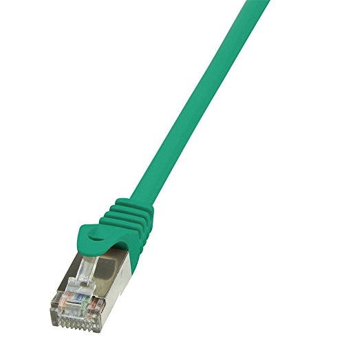 Preisvergleich Produktbild LogiLink CP1095D CAT5e SF / UTP Patch Kabel AWG26 grün 10m