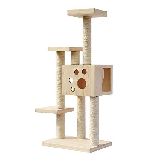 Preisvergleich Produktbild Ldlms Heimtierbedarf Landhauskatzenlandhauskatzenstreu-Sis... möbel multifunktionaler kletternder Rahmen der Katze