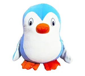 ANITA CORPORATION Penguin Stuffed Plush Soft Toy for Baby Girl Kids Boys - 40 cm, Blue, 1 Pieces