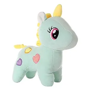Myric Unicorn Soft Toy, Soft Toy for Girls, Birthday Gift for Girls/boy, Toys, Baby Toys, Toys for 1 Year Old, Kids Toys, Soft Toys for Baby Girl, Gift for Girls, Unicorn Toy Gift Items, (Sky Blue)