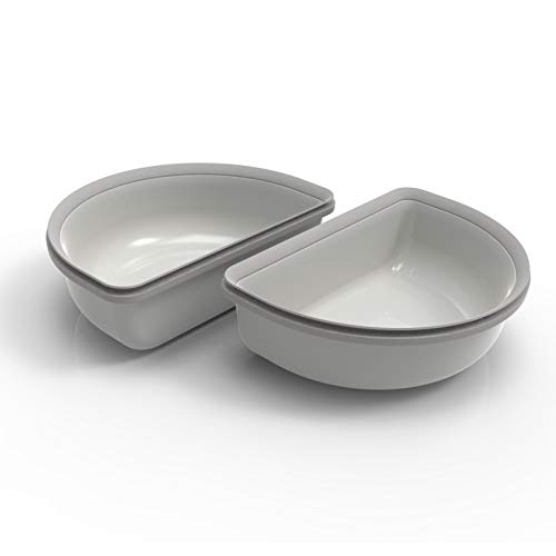 SureFeed - Cuenco de plástico, Color Gris