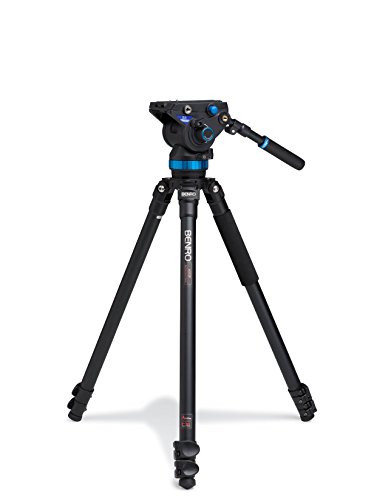 Benro A373FBS8 Aluminium-Videostativ mit Kopf Benro A373FBS8 Aluminium-Videostativ mit Kopf
