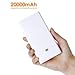 Produktbild Moppi Original Xiaomi Mi 20000mAh Quick Charging Mobile Power Bank with 4-LED Indicator White