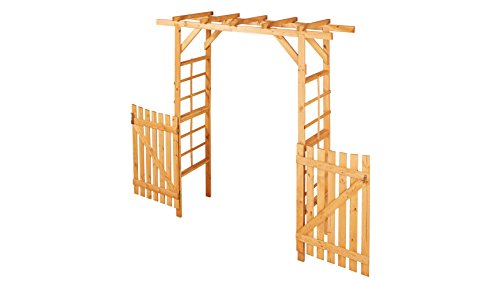 PROMADINO Holzrosenbogen Anke B//T/H: 200/60/210 cm - 6