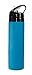 Produktbild Trinkflasche Silikon 600ml, Eco Getränkeflasche faltbar flexibel squeeze, BPA-frei, Türkis