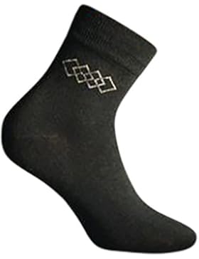 10 Paar Herren Kurzsocken mehrfarbig / uni Socken ohne Gummi farbig gemischt