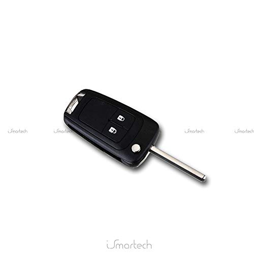 Carcasa para llave para Chevrolet, Cruze, Spak, Aveo, Captiva, Matiz, Opel Astra, Mokka, Corsa, con 2 teclas y mando a distancia