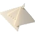 Triangle Scraper-Set of 3 Cake Scraper Triangle Sawtooth Shape Smother Fondant & Cake Decorating Tool