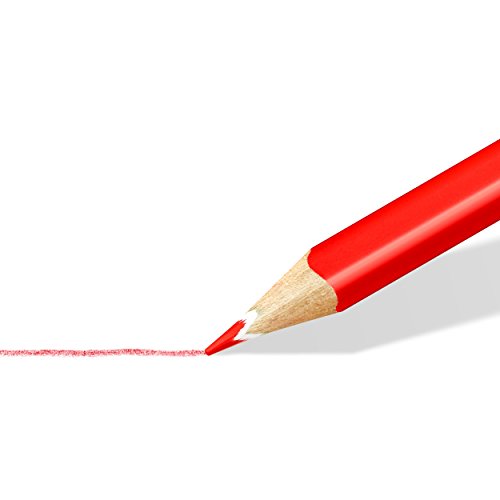Staedtler 157 SB24 Buntstifte ergo soft (erhöhte Bruchfestigkeit, dreikant, Set mit 24 brillanten Farben, ABS-System, rutschfeste Soft-Oberfläche, kindgerecht nach DIN EN71, FSC-Holz, Made in Germany) - 4
