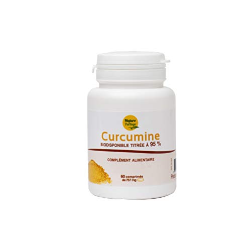 Nature & Partage - 60 comprimés hautement concentrée de 757 mg ! - Extrait de racine de curcuma titré à 95% de curcumine -