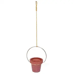 Chumbak Dazzling Blossom Planter - Red