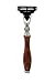 GILLETTE MACH 3 RAZOR FOR MEN'S WITH WOODEN HANDLE. PERFECT FOR SMOOTH FINISHING