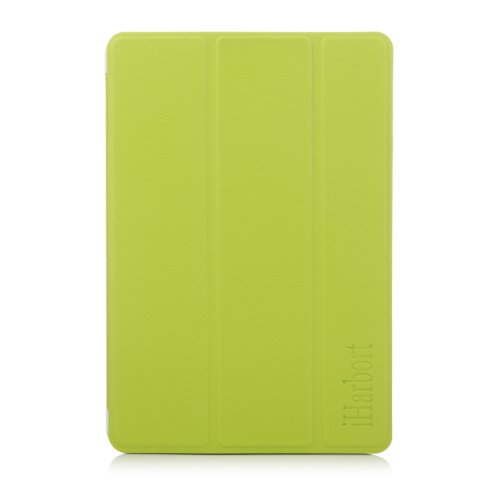 iHarbort® iPad mini Retina/ iPad mini 3/2/1 Hülle – Premium PU Leder Tasche Hülle Etui Schutzhülle Ständer für iPad mini 3/2/1, mit Schlaf / Wach-up-Funktion (iPad mini 3/2/1, grün) - 7