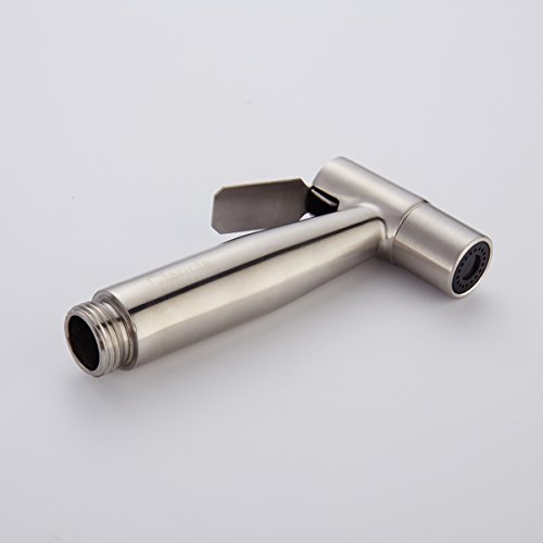 CIENCIA Bidet-Handbrause für Toilette Sprayer Premium Edelstahl Sprüher Shattaf Komplett Bidet Set für WC(WS024S) - 5