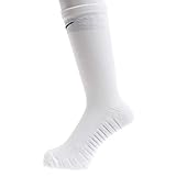 Breathable fabric Nike U Nk Squad Crew Socks, Unisex Adulto, White/Pure Platinum/Black, L