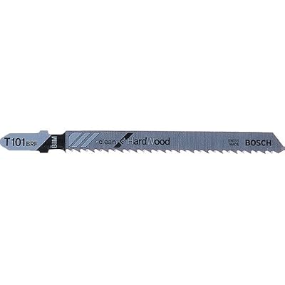 Bosch lame de scie sauteuse pour bois dur T 101 BRF BIM Clean for Hard Wood 5 pièces 2608634235