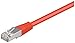 Produktbild Wentronic CAT5e FTP Netzwerkkabel (2x RJ45, 3m) rot