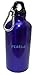 Produktbild Personalisierte Wasserflasche mit Karabiner mit Text: Pearla (Vorname/Zuname/Spitzname)