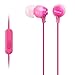 Price comparison product image Sony Earphones with Smartphone Mic and Control - Pink