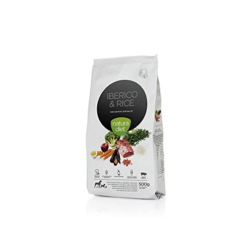 Natura Diet Ibérico & Rice 0.5Kg Comida para Mascotas - 500 gr