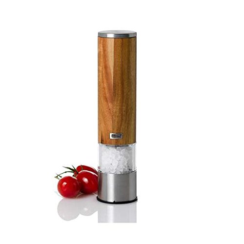 Elektrische Pfeffer- Oder Salzmühle Woodmatic, Ceramic Mahlwerk Ceracut®, Led-Licht, Edelstahl/Akazienholz, D: 5,2 Cm, H: 22 Cm - 2