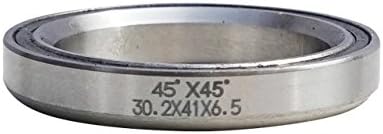 New High Quality Bicycle Headset Bearing 1-1/8'' Size:30.2X41X6.5/45°X45°