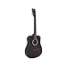 Produktbild DIMAVERY AW-380 Western-Gitarre, schwarz