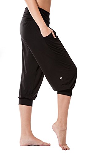 Frauen-Fitnesshose , Rabi Sternitz, ideal für Pilates, Yoga und jeder Sportart, Bambusgewebe , ökologische und weich. Hose - 3