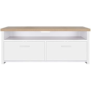 E-Com TV Schrankständer Vegas 90 cm weiß matt: Amazon.de: Küche & Haushalt