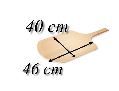 Echtholz Brotschieber Flammkuchen Brett Flammküchle Pizzaschaufel Pizzaschieber Pizzabrett 66 cm - 2
