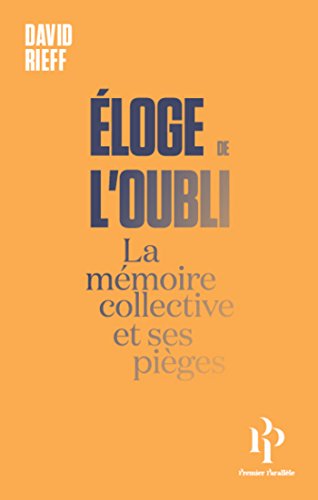 couverture de : &Eacute;loge de l'oubli