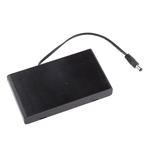 MagiDeal 8 AA-Zellen-Batterie 12V Clip-Halterung Fall Mit Abdeckung Ein- / Ausschalter Drahtleitung - 3