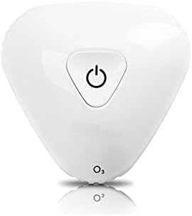 Portable Ozone Generator Lithium Battery Powered Odor Elimination System Air Sterilizer Air Purifier Cleaner for Home Food Vegetables Fruits Refrigerator Wardrobe Shoes cabinet Cupboard Bookcase etc