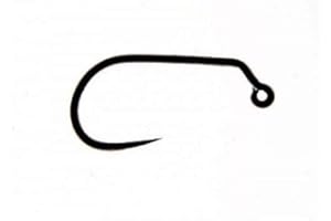 50 pack Fulling Mill Fly Tying Hooks Jig Force, Barbless,Choice of sizes