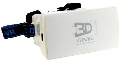 Preisvergleich Produktbild 3D-Virtual-Reality-Brille 15cm weiß