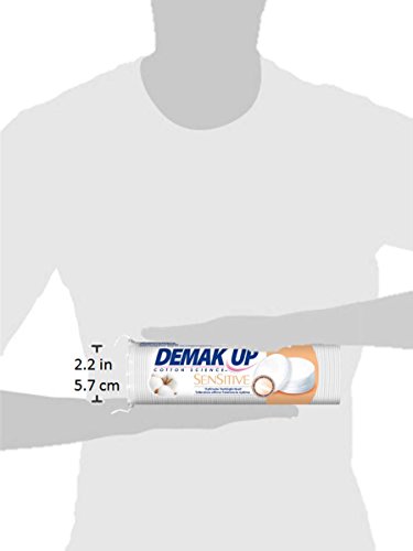 Demak’Up Sensitive Wattepads, Abschminkpads rund für empfindliche Haut, 1 x 60 Cotton Pads - 4
