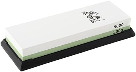 TAIDEA 3000/8000 Grit Combination Corundum Whetstone Dual-sided Knife Sharpening Stone for Kitchen Cooking Sushi Knives