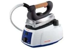 Polti Vaporella 515 Pro, Ferro da Stiro a Vapore con Caldaia, Tappo di Sicurezza, Pressione Caldaia Max 3,5 Bar, Capacità 0,9 L, Regolazione Vapore, Bianco e Blu