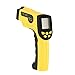 Produktbild Jasnyfall HoldPeak Digital Handheld Infrarot-Thermometer Temperaturpistole Berührungslos schwarz und gelb