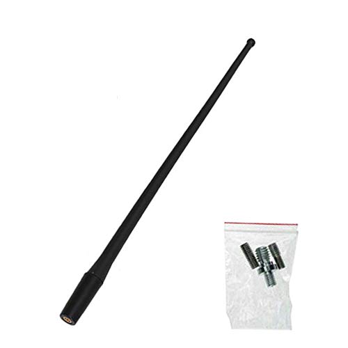 BoomBoost Antena de Coche Acabado Mate Negro Acabado con Adpater Específico