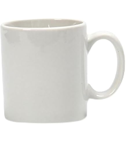 Produktbild von VBS Kaffeetassen Set 4-tlg. Mit Löffeln - 300ml Porzellan - Ideal Zum Bemalen & Verschenken