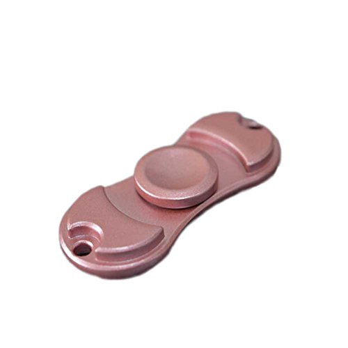 QSReu Finger Spinners Toy Hand Spinners Stress and Anxiety Relief Toy Matte Pink