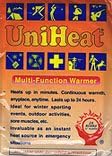 UniheatHand or Body Warmer Heat Pack