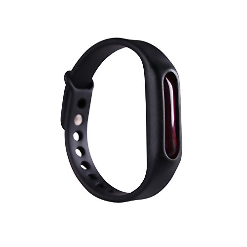 Preisvergleich Produktbild Mückenschutz Armbänder aus Silikon, Bug Insekten Handgelenk Band Insektenschutzmittel Bands ungiftig keine Deet Sicher Pest Control für Baby Erwachsene Outdoor Camping Reisen Schwarz