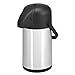 Produktbild bremermann Pumpkanne Airpot Isolierkanne Thermokanne Getränkespender, Edelstahl (1,9 Liter)