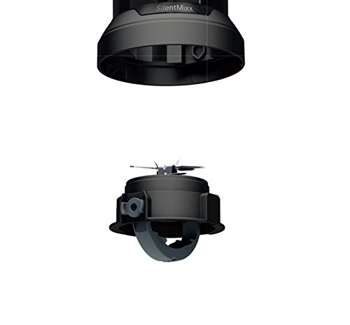 Bosch MMB42G0B Standmixer SilentMixx 700 W, ThermoSafe Glas, Edelstahl-Messer, schwarz - 5